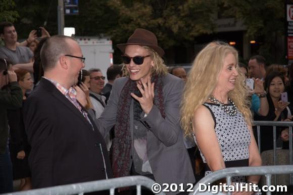 Jamie Campbell Bower | Stuck in Love (formerly Writers) premiere | 37th Toronto International Film Festival