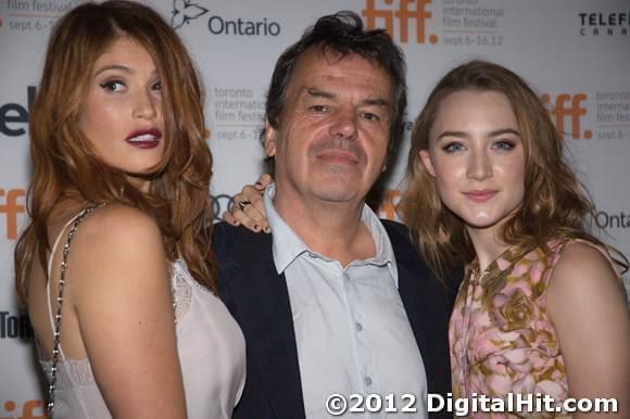 Gemma Arterton, Neil Jordan and Saoirse Ronan | Byzantium premiere | 37th Toronto International Film Festival