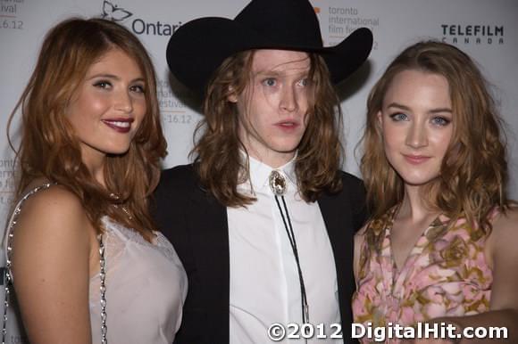 Gemma Arterton, Caleb Landry Jones and Saoirse Ronan | Byzantium premiere | 37th Toronto International Film Festival