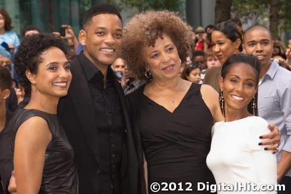 Photo: Picture of Shola Lynch, Will Smith, Angela Davis and Jada Pinkett Smith | Free Angela & All Political Prisoners premiere | 37th Toronto International Film Festival TIFF2012-d4i-0114.jpg