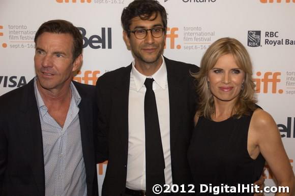 Photo: Picture of Dennis Quaid, Ramin Bahrani and Kim Dickens | At Any Price premiere | 37th Toronto International Film Festival TIFF2012-d4i-0390.jpg