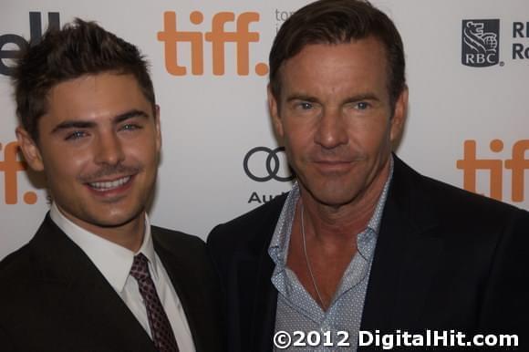 Dennis Quaid and Zac Efron | At Any Price premiere | 37th Toronto International Film Festival