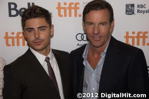 Dennis Quaid and Zac Efron | At Any Price premiere | 37th Toronto International Film Festival