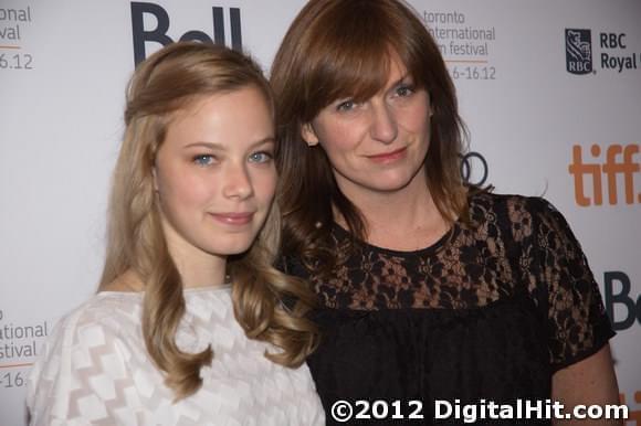 Saskia Rosendahl and Cate Shortland | Lore premiere | 37th Toronto International Film Festival