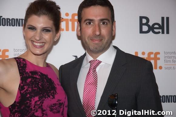 Lauren Aboulafia and Seth Grossman | A Late Quartet premiere | 37th Toronto International Film Festival