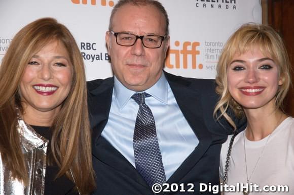 Catherine Keener, Yaron Zilberman and Imogen Poots | A Late Quartet premiere | 37th Toronto International Film Festival