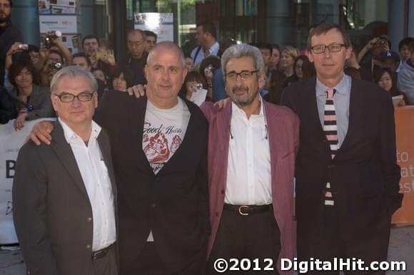 Richard Nelson, Roger Michell, David Aukin and Kevin Loader | Hyde Park on Hudson premiere | 37th Toronto International Film Festival