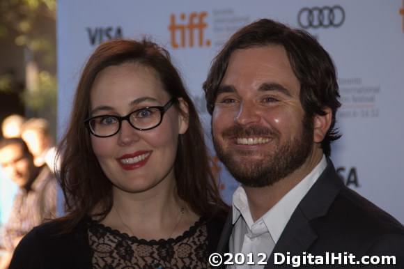 Jennifer Cochis and James Ponsoldt | Smashed premiere | 37th Toronto International Film Festival