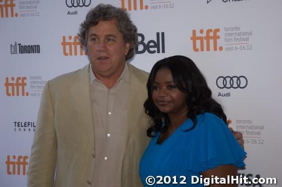 Tom Bernard and Octavia Spencer | Smashed premiere | 37th Toronto International Film Festival
