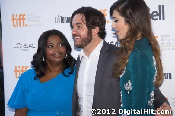 Octavia Spencer, James Ponsoldt and Mary Elizabeth Winstead | Smashed premiere | 37th Toronto International Film Festival