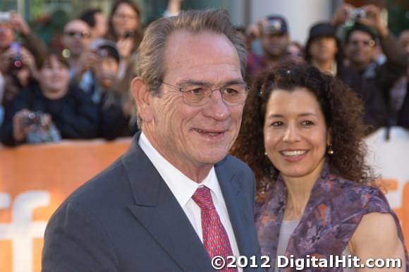 Tommy Lee Jones and Dawn Laurel Jones | Emperor premiere | 37th Toronto International Film Festival