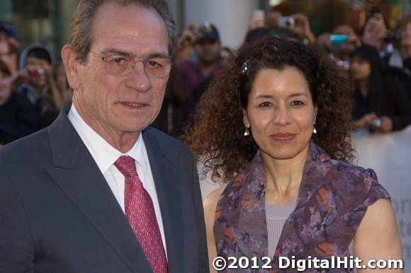 Tommy Lee Jones and Dawn Laurel Jones | Emperor premiere | 37th Toronto International Film Festival