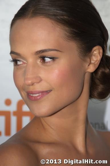 Alicia Vikander at The Fifth Estate premiere | 38th Toronto International Film Festival