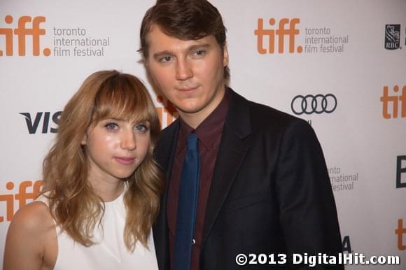 Zoe Kazan and Paul Dano | Prisoners premiere | 38th Toronto International Film Festival