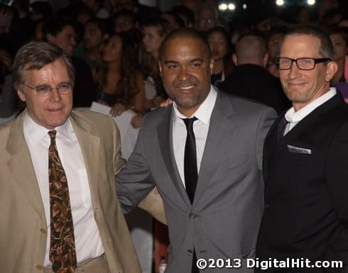 Nigel Sinclair, Matt Jackson and Brian Falk | Parkland premiere | 38th Toronto International Film Festival