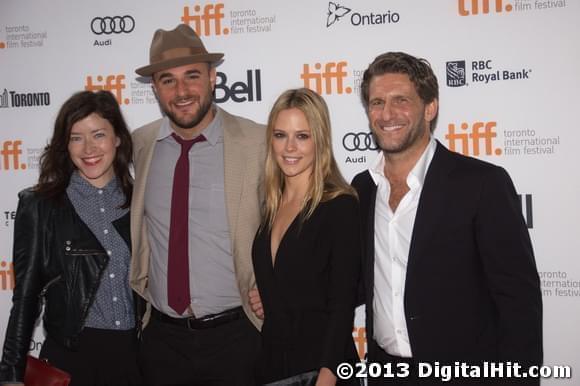 Julia Hart, Jordan Horowitz, Charolette Gilbert and Gary Gilbert | You Are Here premiere | 38th Toronto International Film Festival