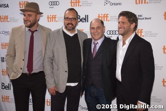 Jordan Horowitz, Scott Hornbacher, Matthew Weiner and Gary Gilbert | You Are Here premiere | 38th Toronto International Film Festival