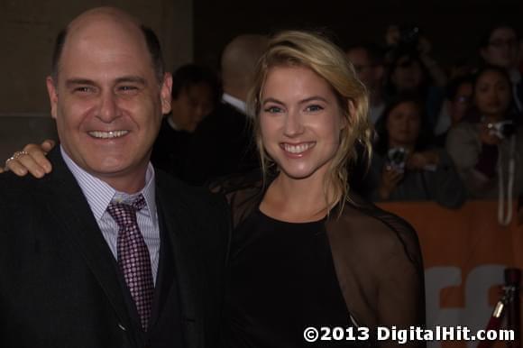 Matthew Weiner and Laura Ramsey | You Are Here premiere | 38th Toronto International Film Festival