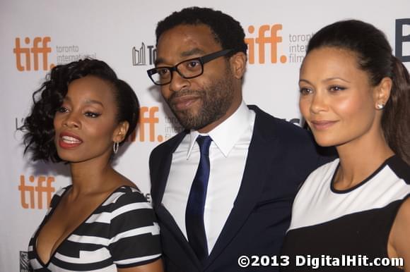 Anika Noni Rose, Chiwetel Ejiofor and Thandie Newton | Half of a Yellow Sun premiere | 38th Toronto International Film Festival