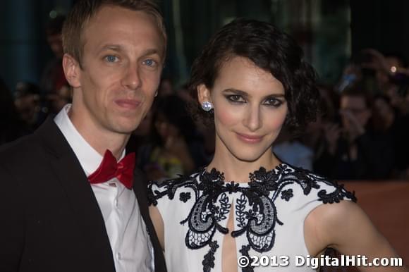 Patrick Costello and Liane Balaban at The Grand Seduction premiere | 38th Toronto International Film Festival