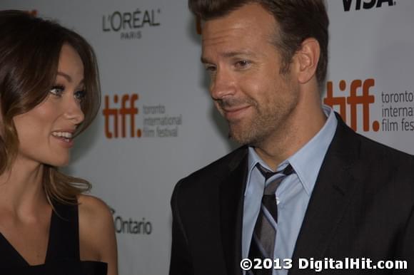 Olivia Wilde and Jason Sudeikis | Rush premiere | 38th Toronto International Film Festival