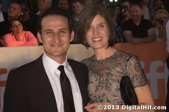 Raoul Bhaneja and Birgitte Solem at The Right Kind of Wrong premiere | 38th Toronto International Film Festival