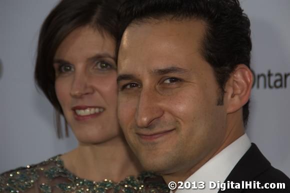 Birgitte Solem and Raoul Bhaneja at The Right Kind of Wrong premiere | 38th Toronto International Film Festival