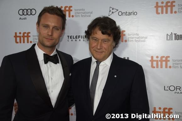 Ari Lantos and Robert Lantos at The Right Kind of Wrong premiere | 38th Toronto International Film Festival