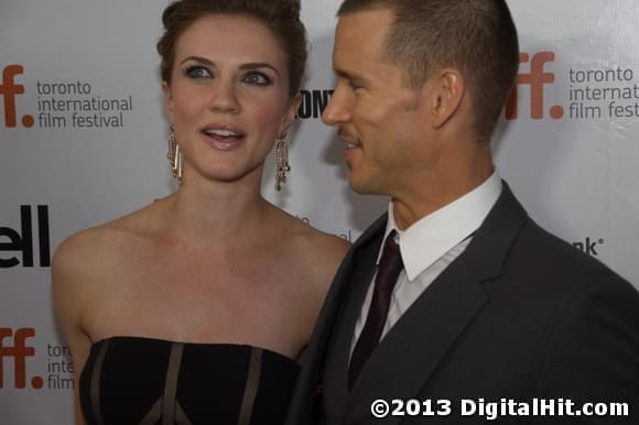 Sara Canning and Ryan Kwanten at The Right Kind of Wrong premiere | 38th Toronto International Film Festival