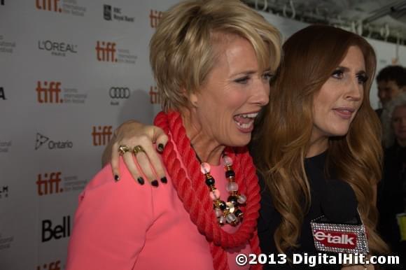 Emma Thompson and Jessi Cruickshank | Love Punch premiere | 38th Toronto International Film Festival