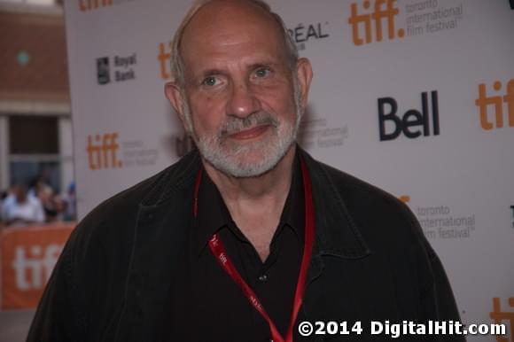 Brian De Palma at The Humbling premiere | 39th Toronto International Film Festival