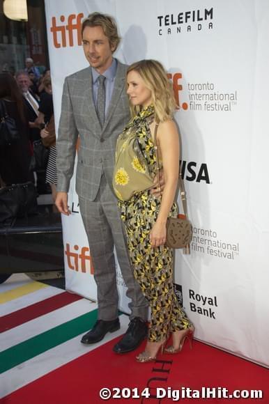 Dax Shepard and Kristen Bell at The Judge premiere | 39th Toronto International Film Festival