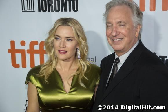 Kate Winslet and Alan Rickman | A Little Chaos premiere | 39th Toronto International Film Festival