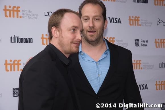 Chad Kultgen and Mason Novick | Men, Women & Children premiere | 39th Toronto International Film Festival