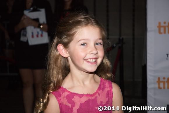 Stella Allen at The Sound and the Fury premiere | 39th Toronto International Film Festival