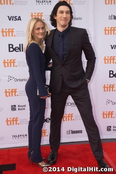 Joanne Tucker and Adam Driver | While We’re Young premiere | 39th Toronto International Film Festival