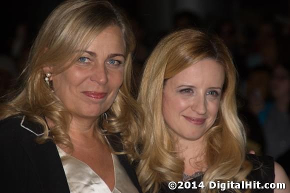 Lone Scherfig and Laura Wade at The Riot Club premiere | 39th Toronto International Film Festival