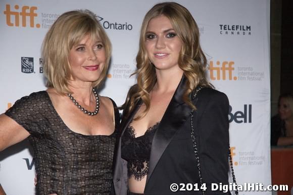 Lauren Versel and Bettina Bresnan at The Last 5 Years premiere | 39th Toronto International Film Festival