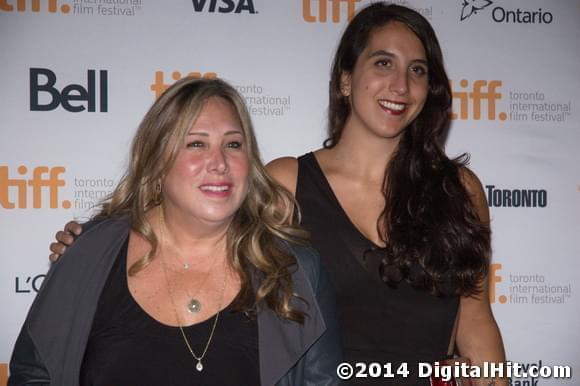 Ann Weiss and Lily LaGravenese at The Last 5 Years premiere | 39th Toronto International Film Festival