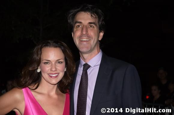 Georgia Stitt and Jason Robert Brown at The Last 5 Years premiere | 39th Toronto International Film Festival