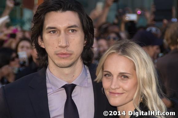 Adam Driver and Joanne Tucker | This Is Where I Leave You premiere | 39th Toronto International Film Festival