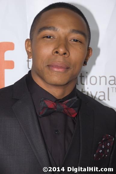 Allen Maldonado at The Equalizer premiere | 39th Toronto International Film Festival