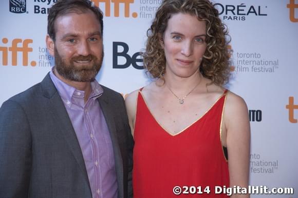 Jeff Cox and Liz Flahive | Adult Beginners premiere | 39th Toronto International Film Festival
