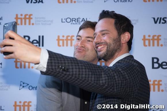 Mark Duplass and Nick Kroll | Adult Beginners premiere | 39th Toronto International Film Festival