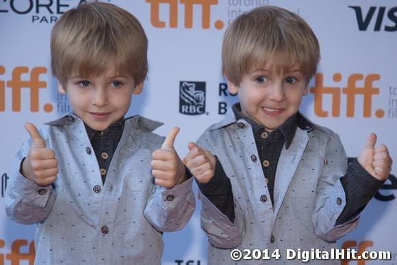 Caleb Paddock and Matthew Paddock | Adult Beginners premiere | 39th Toronto International Film Festival