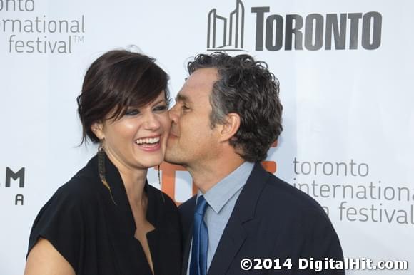 Sunrise Coigney and Mark Ruffalo | Foxcatcher premiere | 39th Toronto International Film Festival