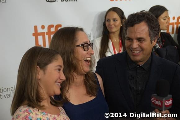 Imogene Wolodarsky, Maya Forbes and Mark Ruffalo | Infinitely Polar Bear premiere | 39th Toronto International Film Festival