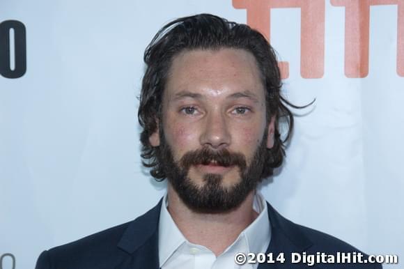 Bryan Veronneau at The Forger premiere | 39th Toronto International Film Festival