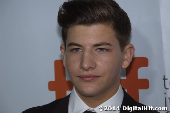 Tye Sheridan at The Forger premiere | 39th Toronto International Film Festival