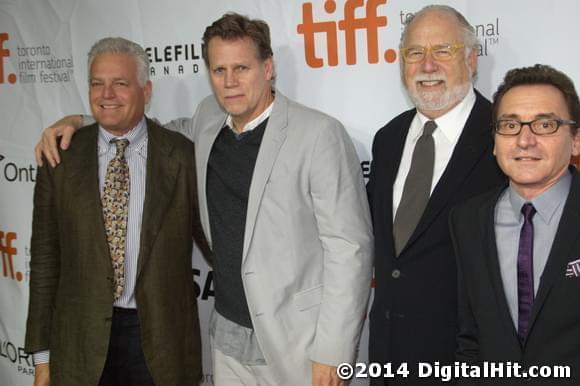 Eugene Musso, Al Corely, Jonathan Dana and Bart Rosenblatt at The Forger premiere | 39th Toronto International Film Festival